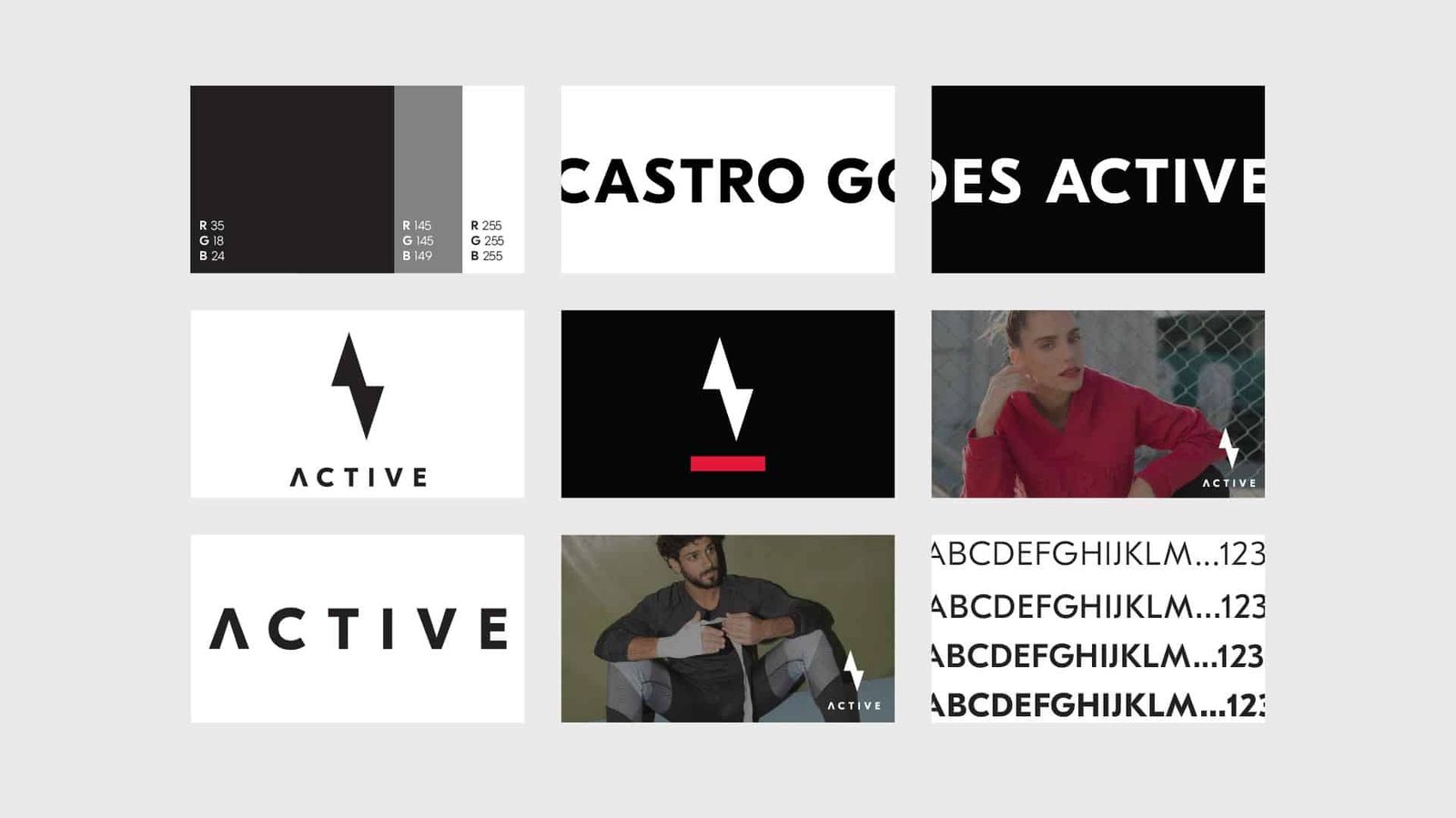 Castro Active Wear: castro cards