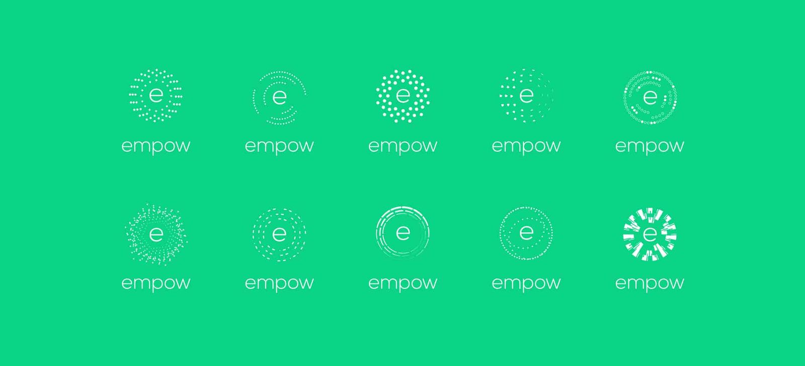 Empow: empow brand logos