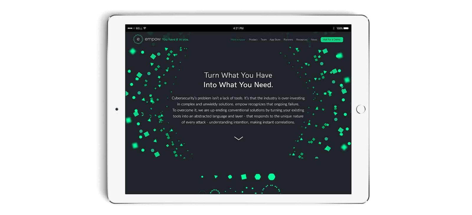 Empow: empow site identity