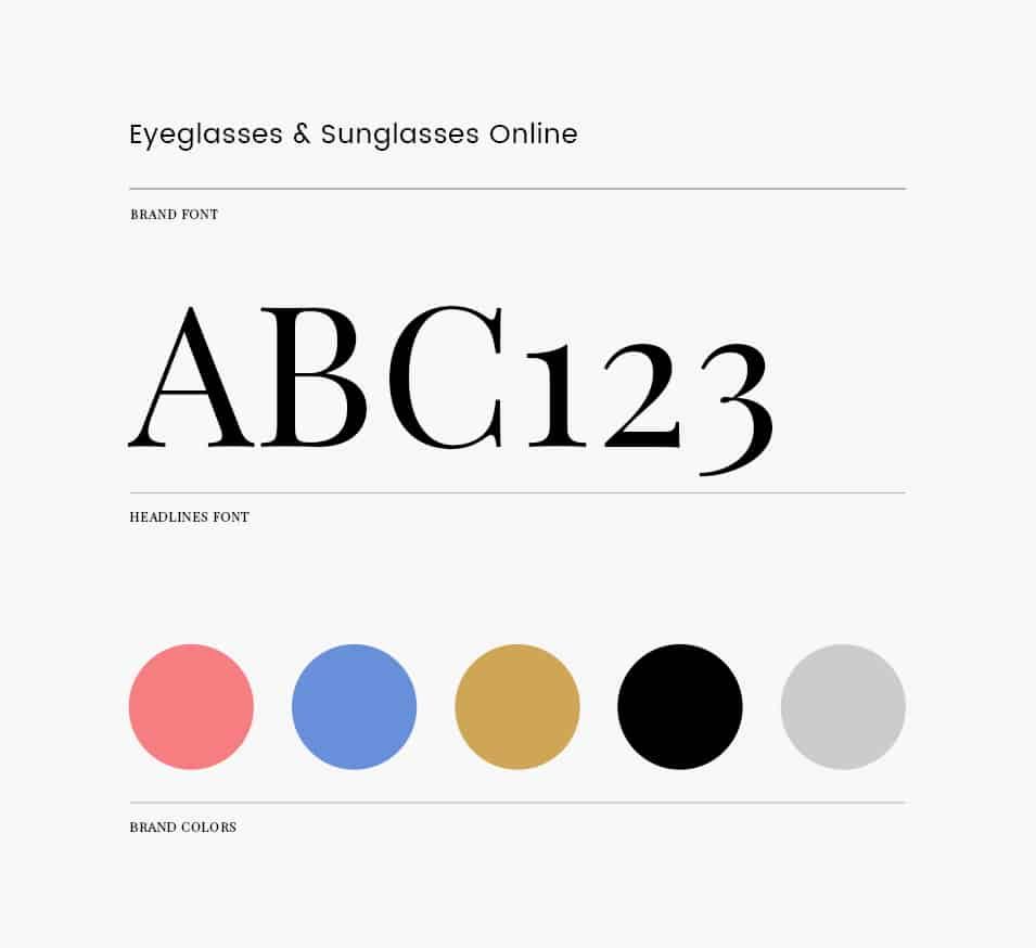 Ottica: ottica brand fonts